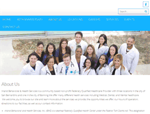 Tablet Screenshot of ibhealth.org
